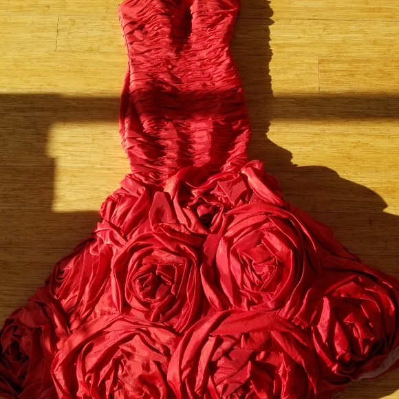 Fancy red dress - Picture 10 of 10